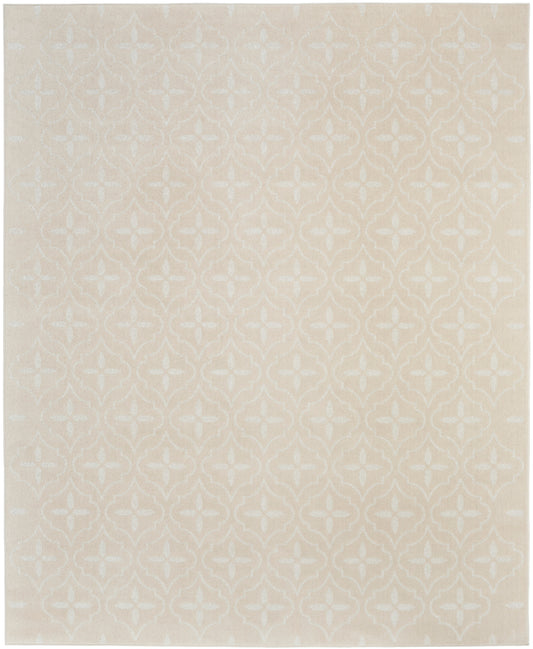 Nourison Nourison Essentials 6' x 9' Ivory Beige Modern Rug