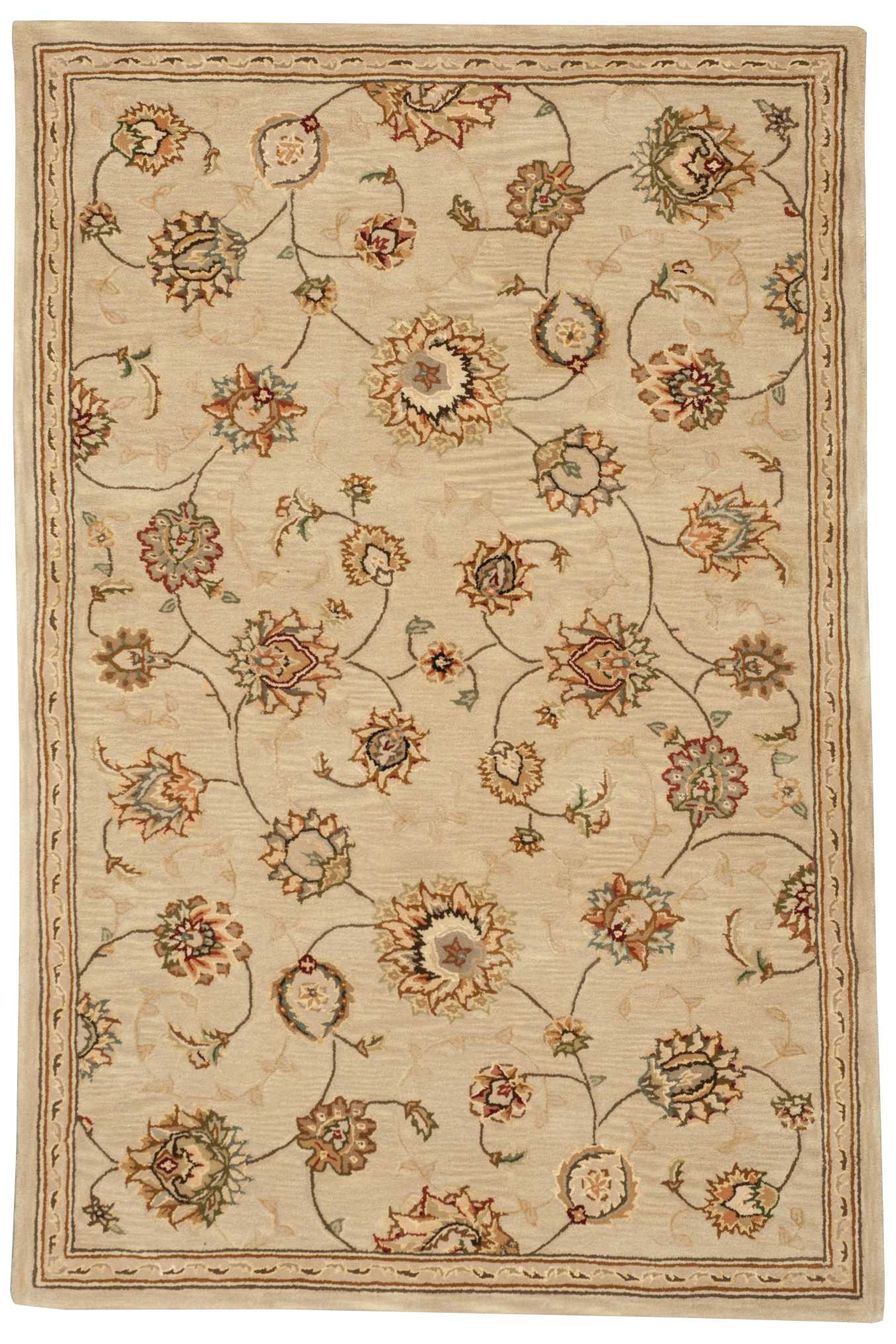 Nourison Nourison 2000 3'9" x 5'9" Beige Traditional Indoor Rug