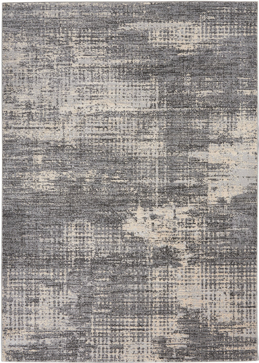 Calvin Klein CK950 Rush 4' x 6' Grey Beige Modern Indoor Rug