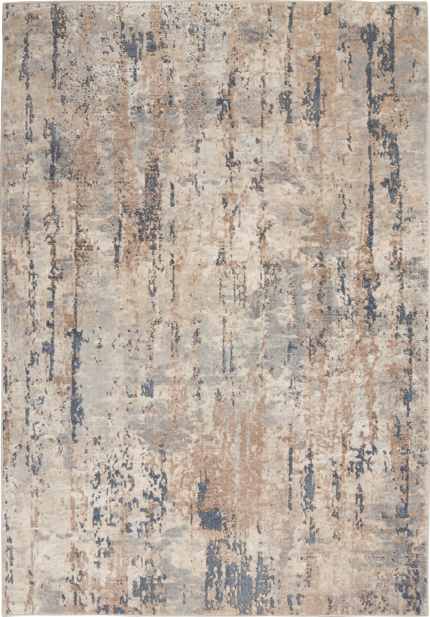 Nourison Quarry 6' x 9' Beige Grey Modern Indoor Rug