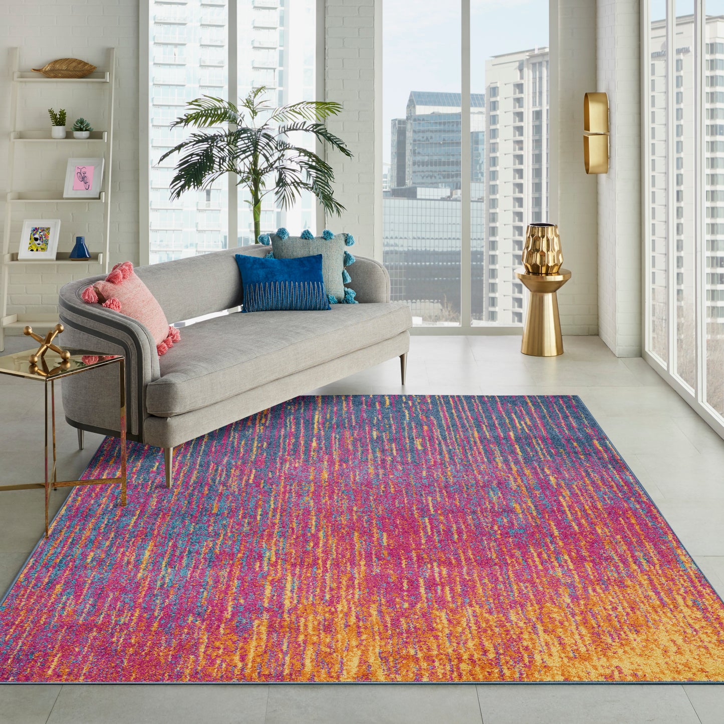 Nourison Passion 8' x 10' Multicolor Modern Indoor Rug