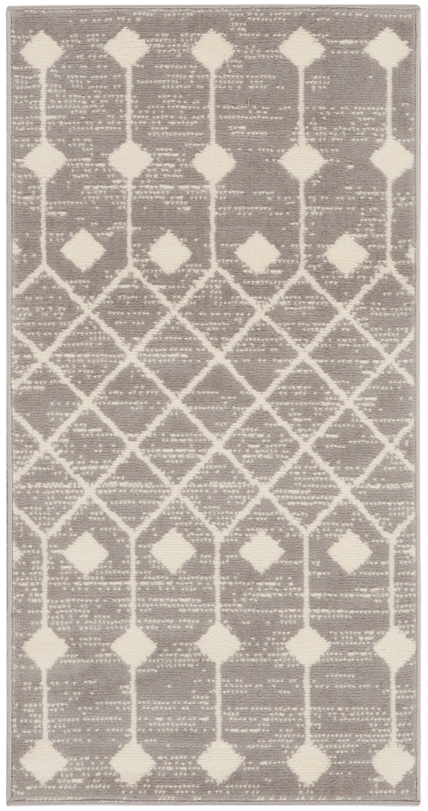 Nourison Grafix 3' x 5' Grey Bohemian Indoor Rug