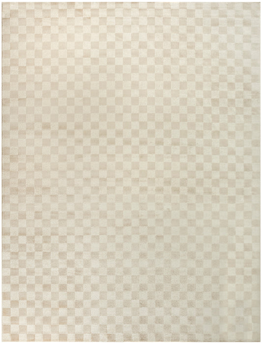 Nourison Serenity Home 7'10" x 9'10" Beige Modern Indoor Rug