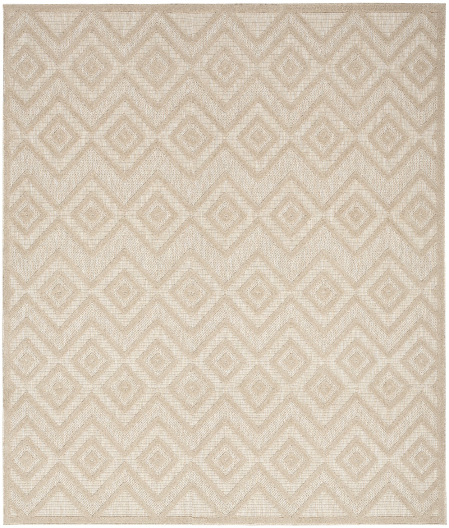 Nourison Versatile 10' x 14' Cream Modern Rug