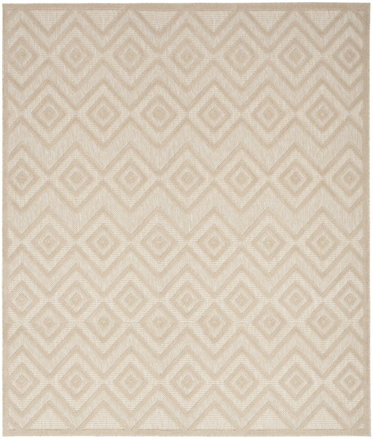 Nourison Versatile 10' x 14' Cream Modern Rug