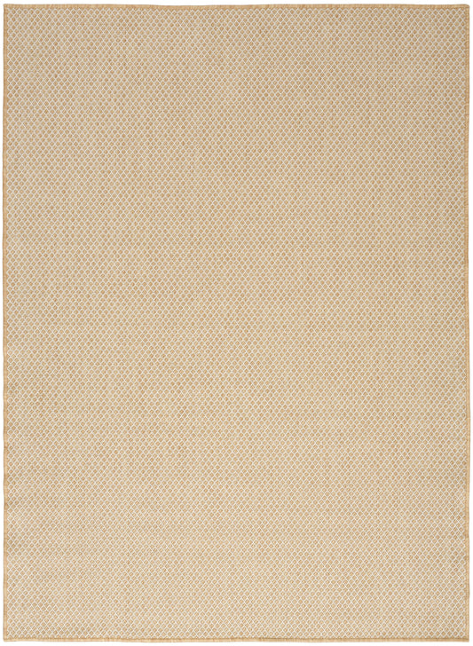 Nourison Courtyard 4' x 6' Jute Ivory Modern Rug