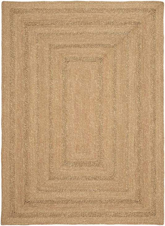 Nourison Natural Seagrass 5' x 7' Natural Outdoor Rug