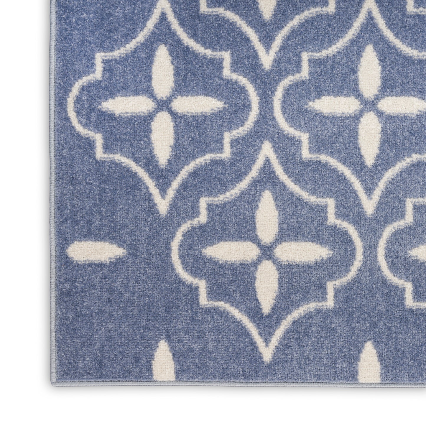 Nourison Nourison Essentials 5' x 7' Blue Ivory Modern Rug