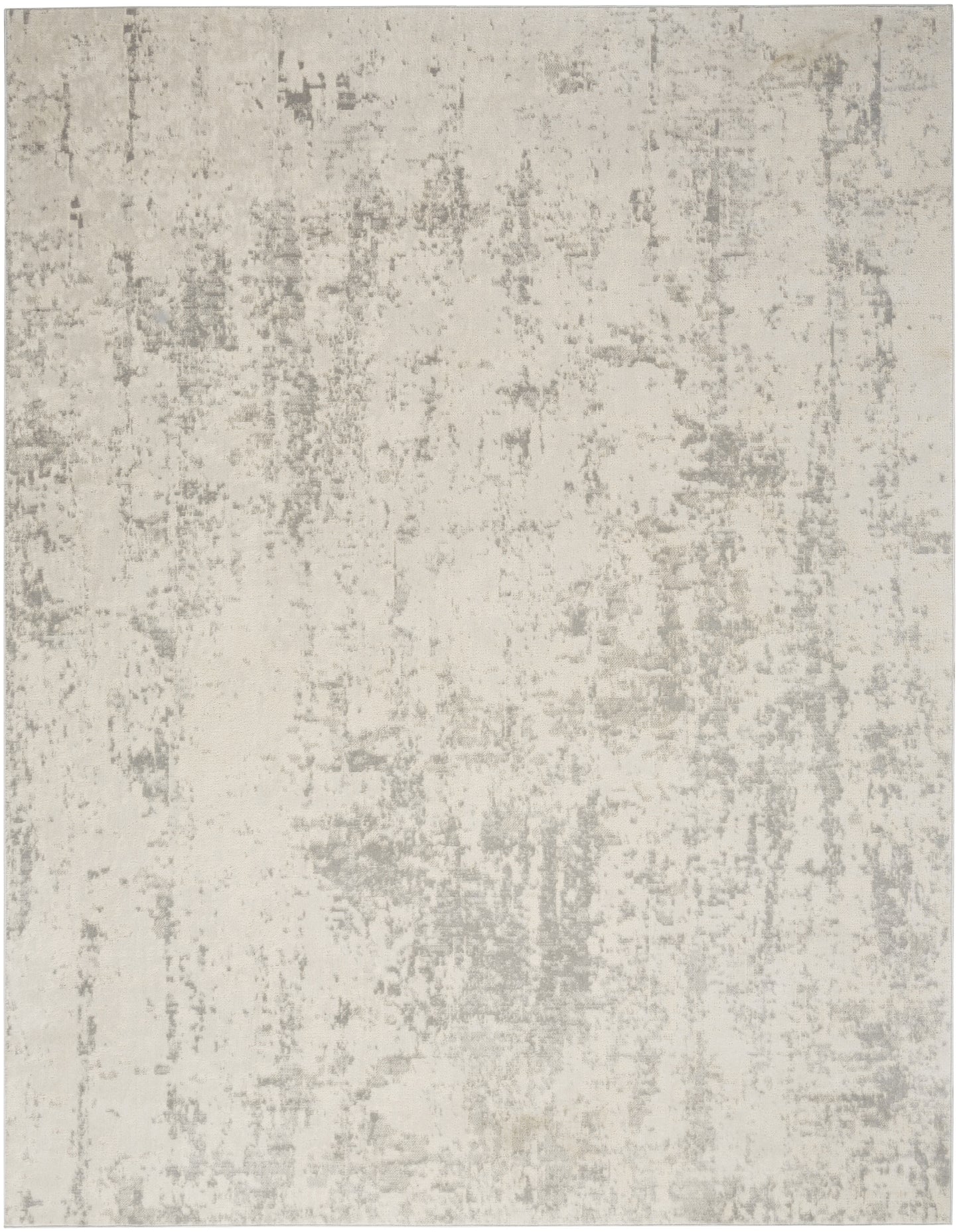 Nourison Quarry 5'3" x 7'3" Cream Grey Modern Indoor Rug