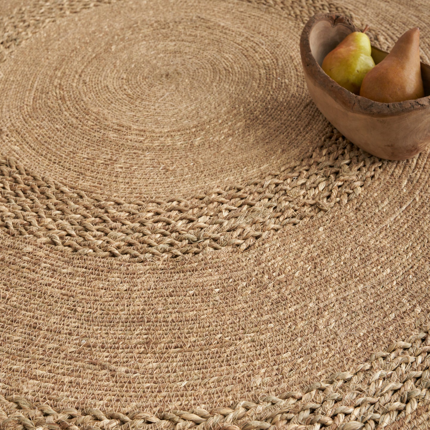 Nourison Natural Seagrass 8' x Round Natural Outdoor Rug