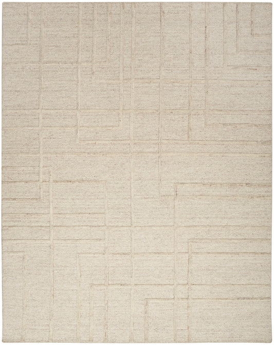 Calvin Klein CK045 Impressions 7'9" x 9'9" Sand Modern Indoor Rug