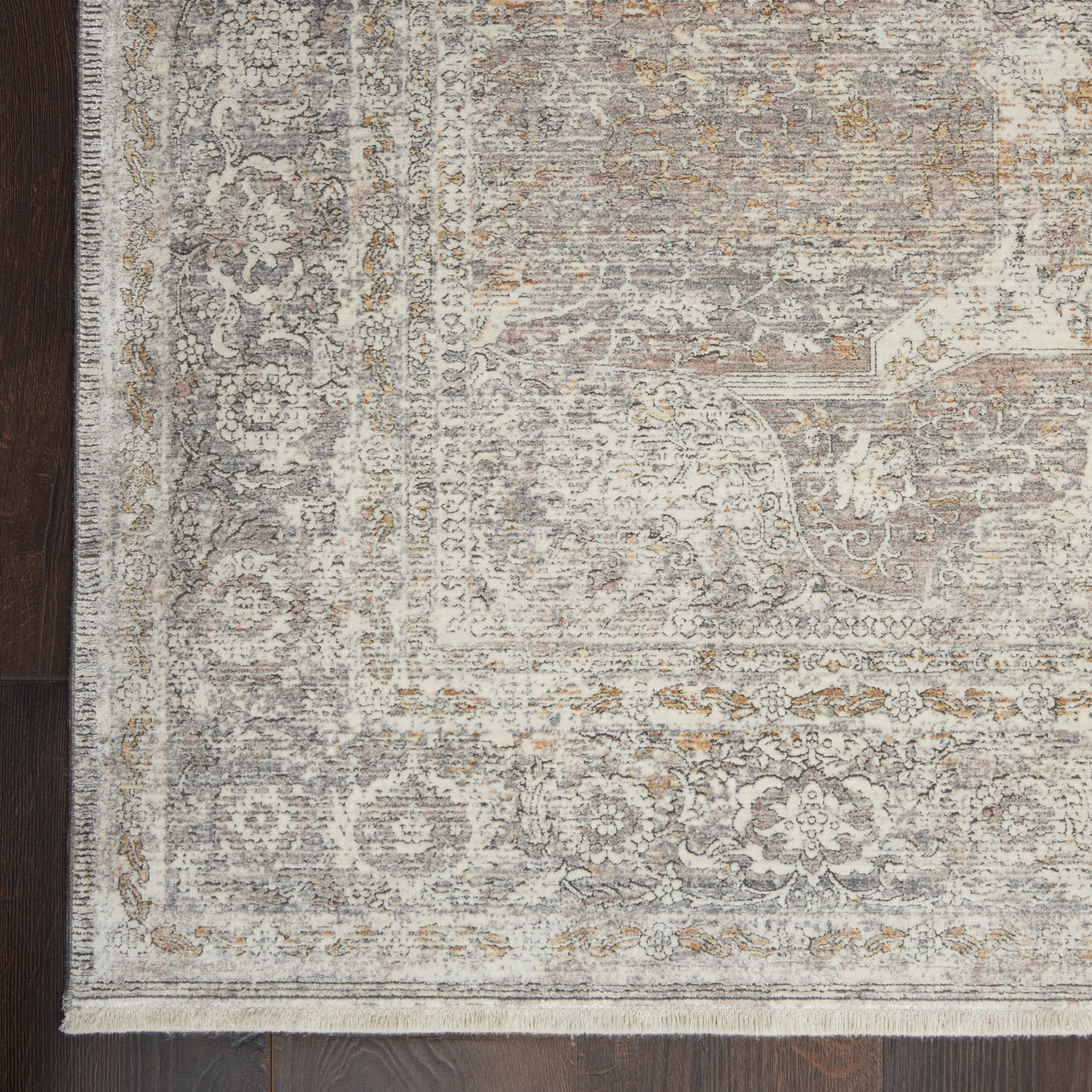 Nourison Starry Nights 8' x 10' Silver/Cream Vintage Indoor Rug