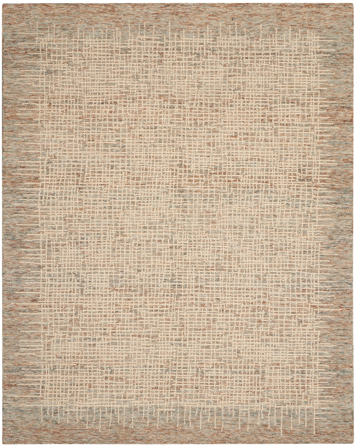 Nourison Colorado 7'9" x 9'9" Beige Multicolor Rustic Indoor Rug