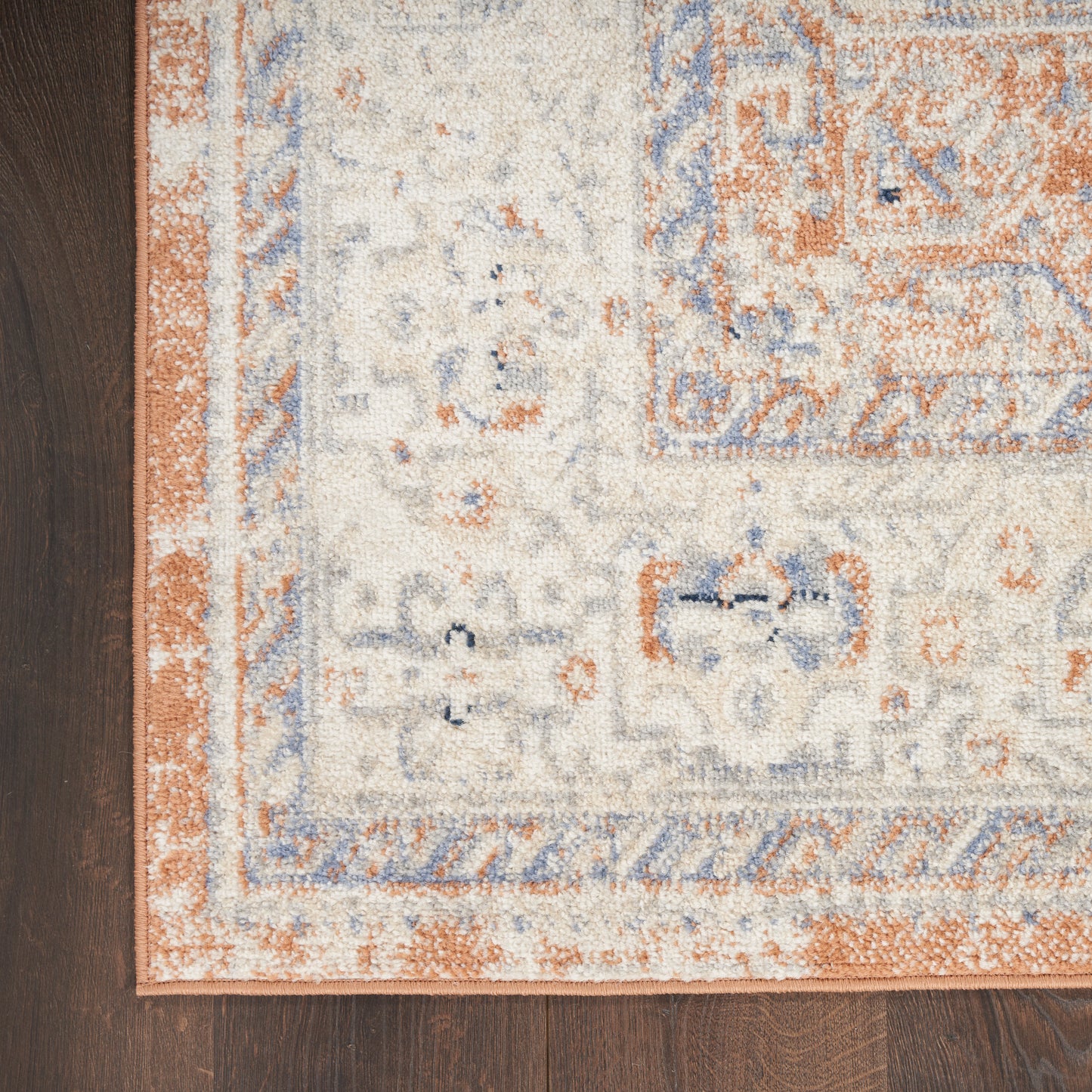 Nourison Nourison Essentials Persian 4' x 6' Beige Blue Vintage Rug