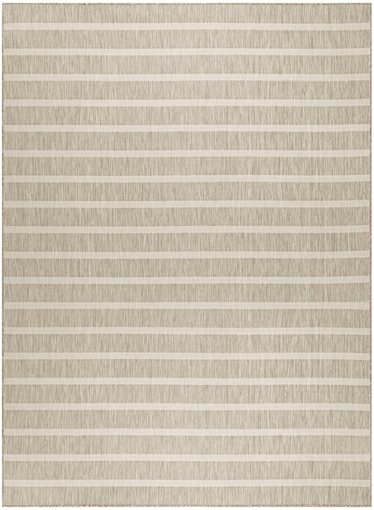 Nourison Positano 8' x 10' Grey Ivory Modern Rug