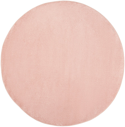 Nourison Nourison Essentials 6' x Round Pink Outdoor Rug