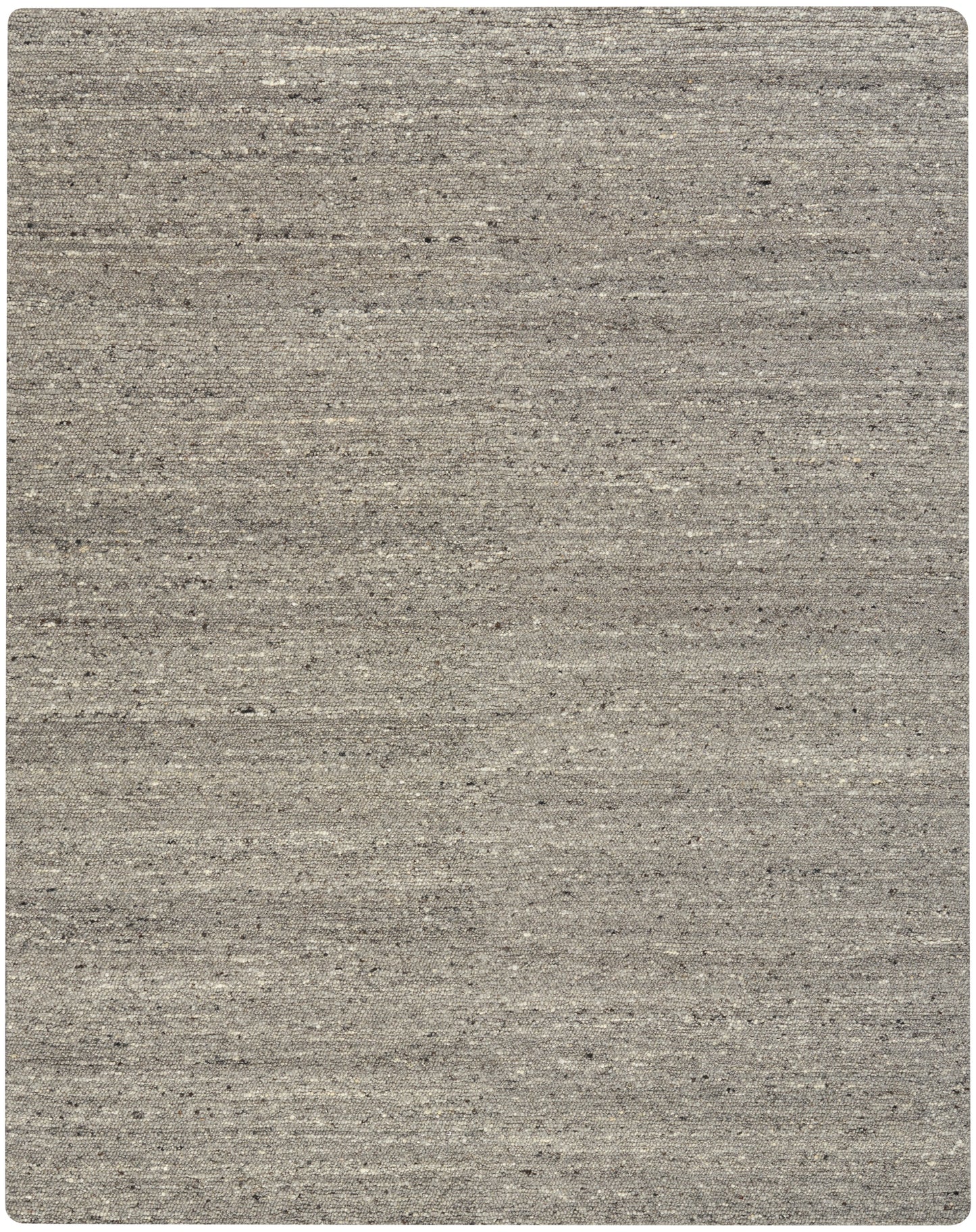 Nourison Alanna 7'9" x 9'9" Grey Farmhouse Indoor Rug