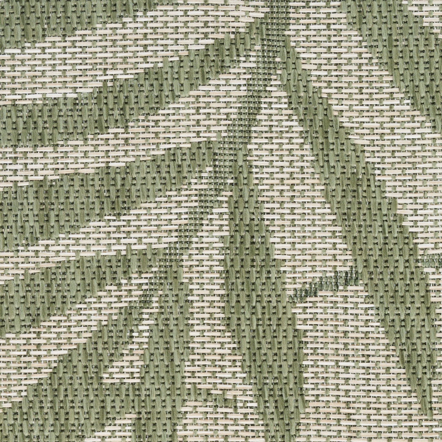 Nourison Garden Oasis 3' x 5' Ivory Green Outdoor Rug