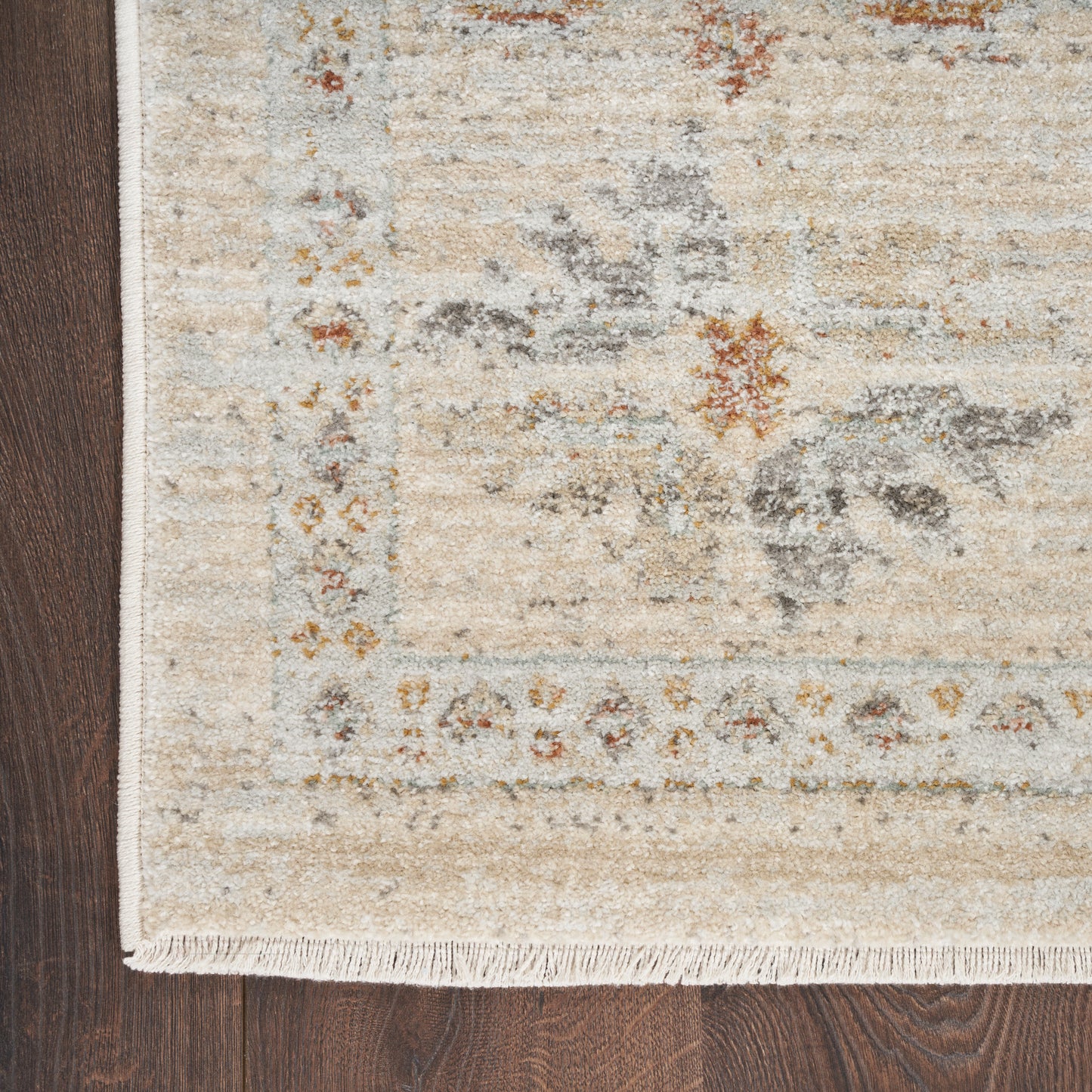 Nourison Traditional Home 8'6" x 11'4" Ivory Beige Vintage Indoor Rug