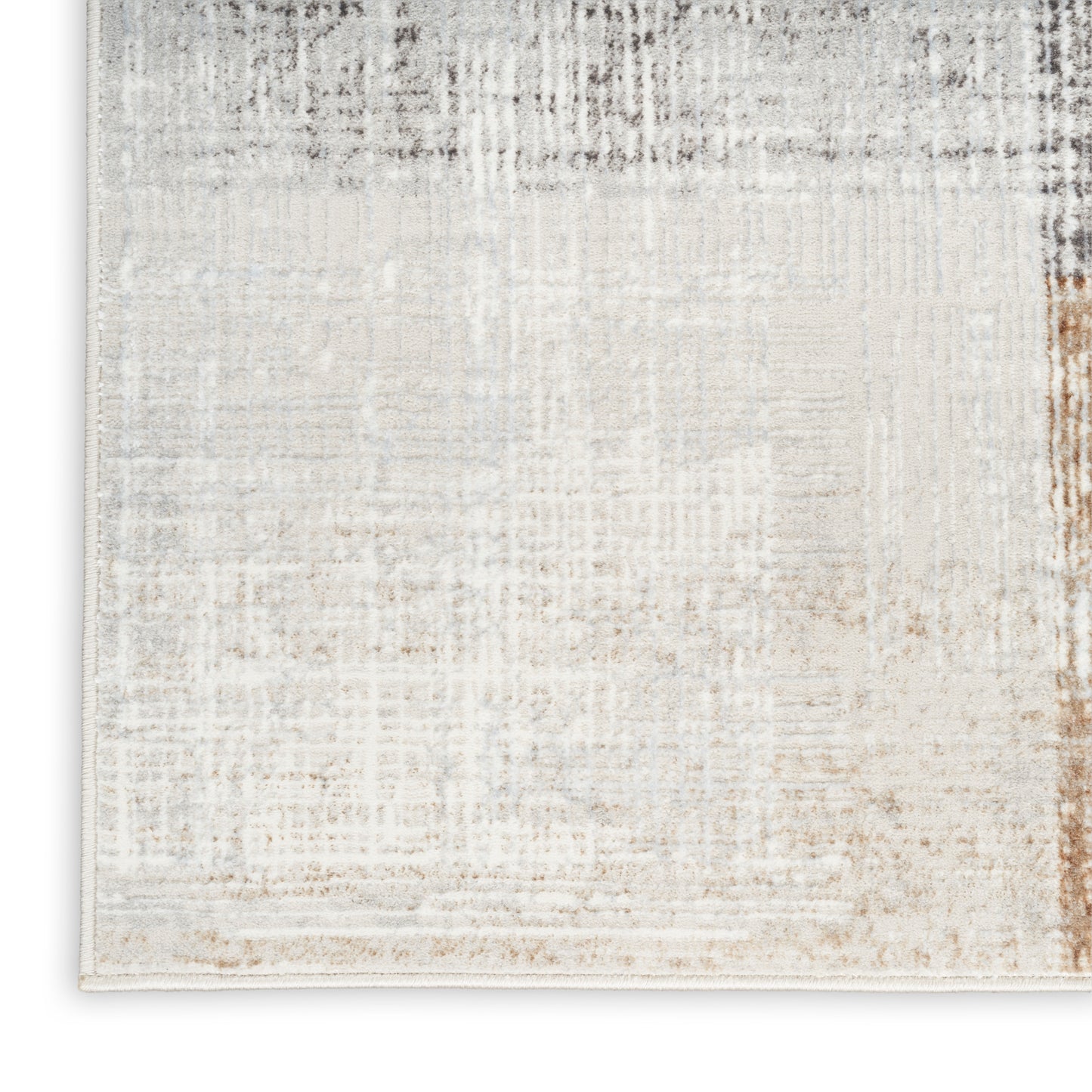 Inspire Me! Home Décor Iliana 5'3" x 7'3" Grey Modern Indoor Rug