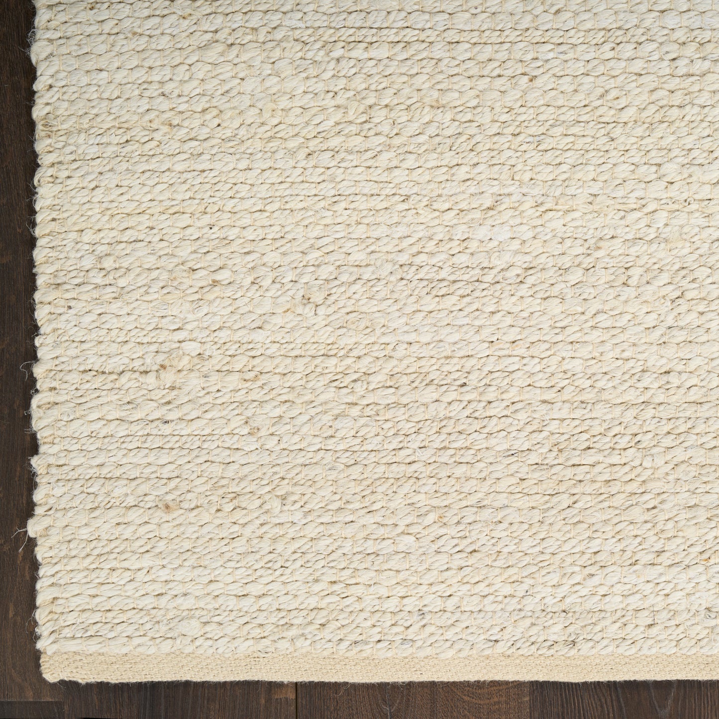 Nourison Natural Jute 8' x 10' Ivory Farmhouse Indoor Rug