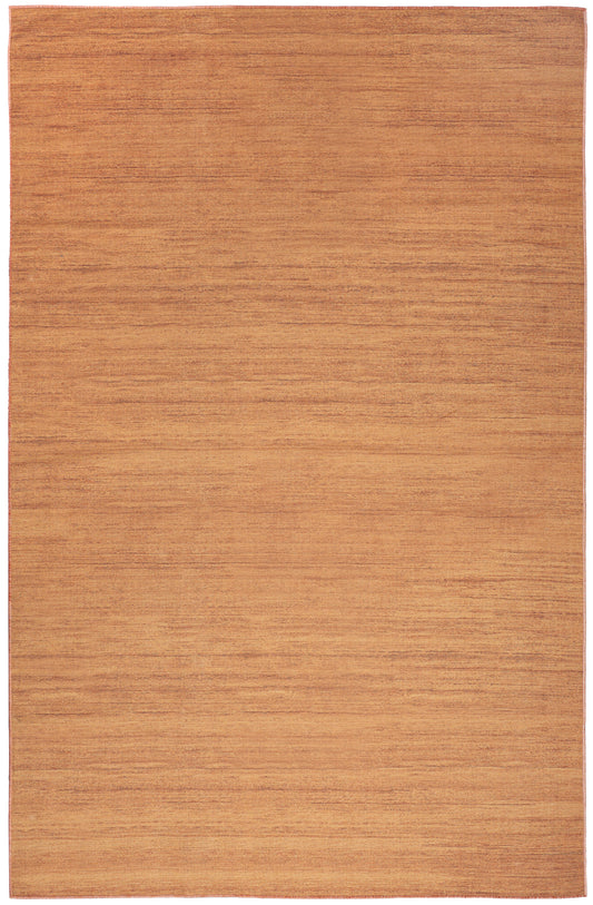 Nourison Washable Essentials 4' x 6' Copper Modern Indoor Rug