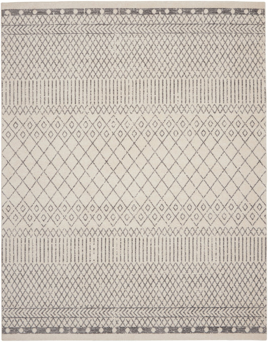 Nourison Passion 8' x 10' Ivory/Grey Bohemian Indoor Rug