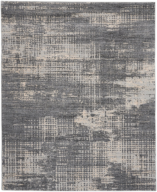 Calvin Klein CK950 Rush 10' x 14' Grey Beige Modern Indoor Rug