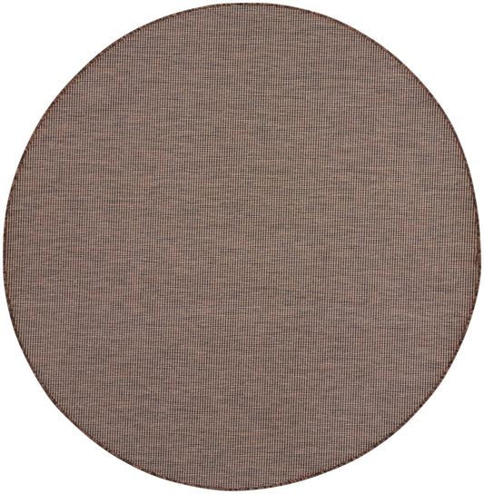 Nourison Positano 6' x Round Natural Modern Rug