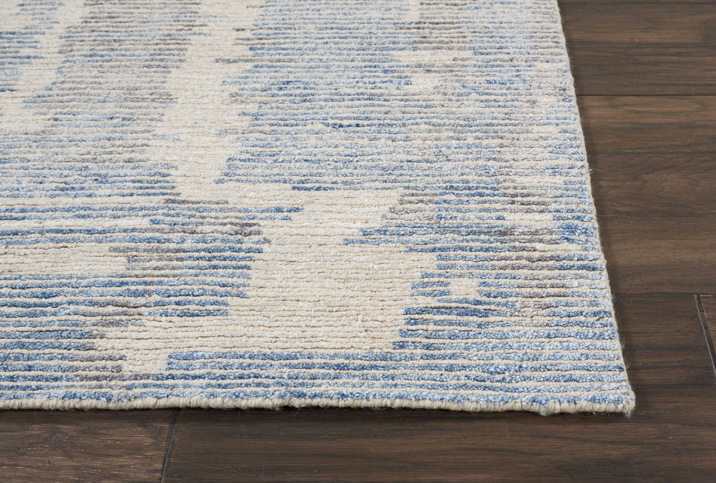 Nourison Ellora 9'9" x 13'9" Blue Modern Indoor Rug