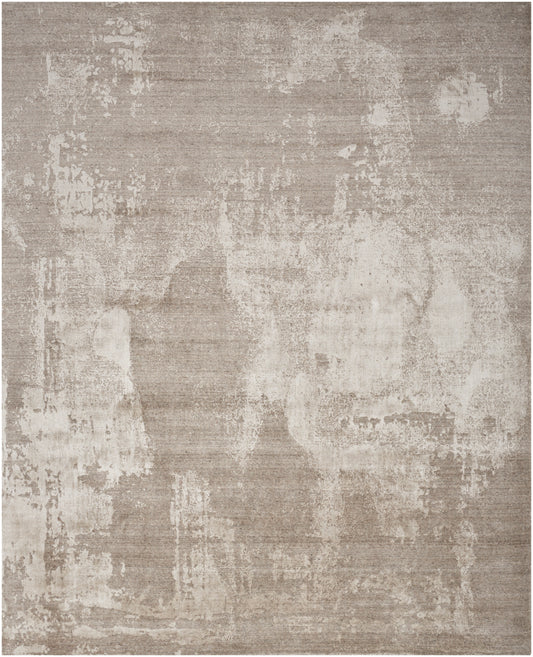 Nourison Harmony 7'9" x 9'9" Silver Grey Modern Indoor Rug