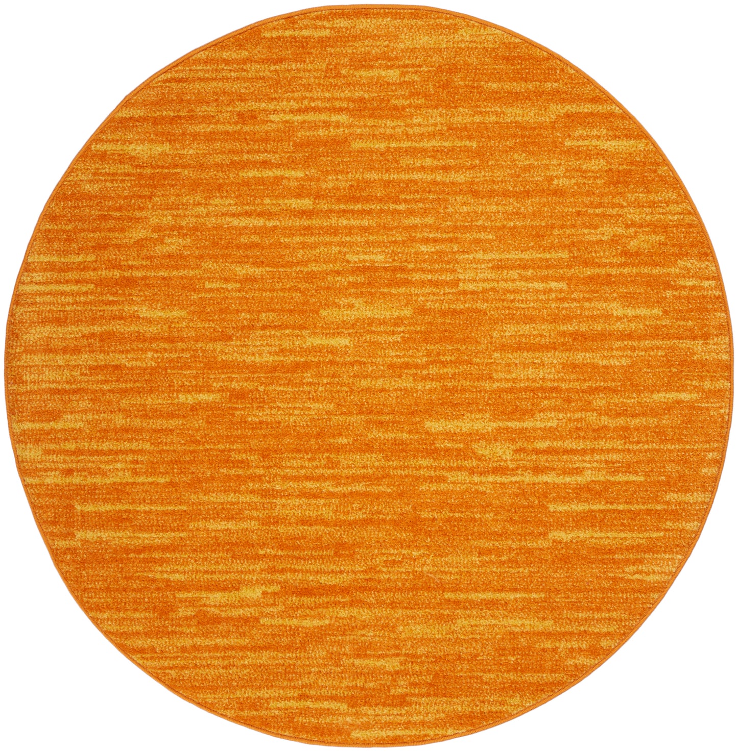 Nourison Nourison Essentials 4' x Round Sunburst Outdoor Rug