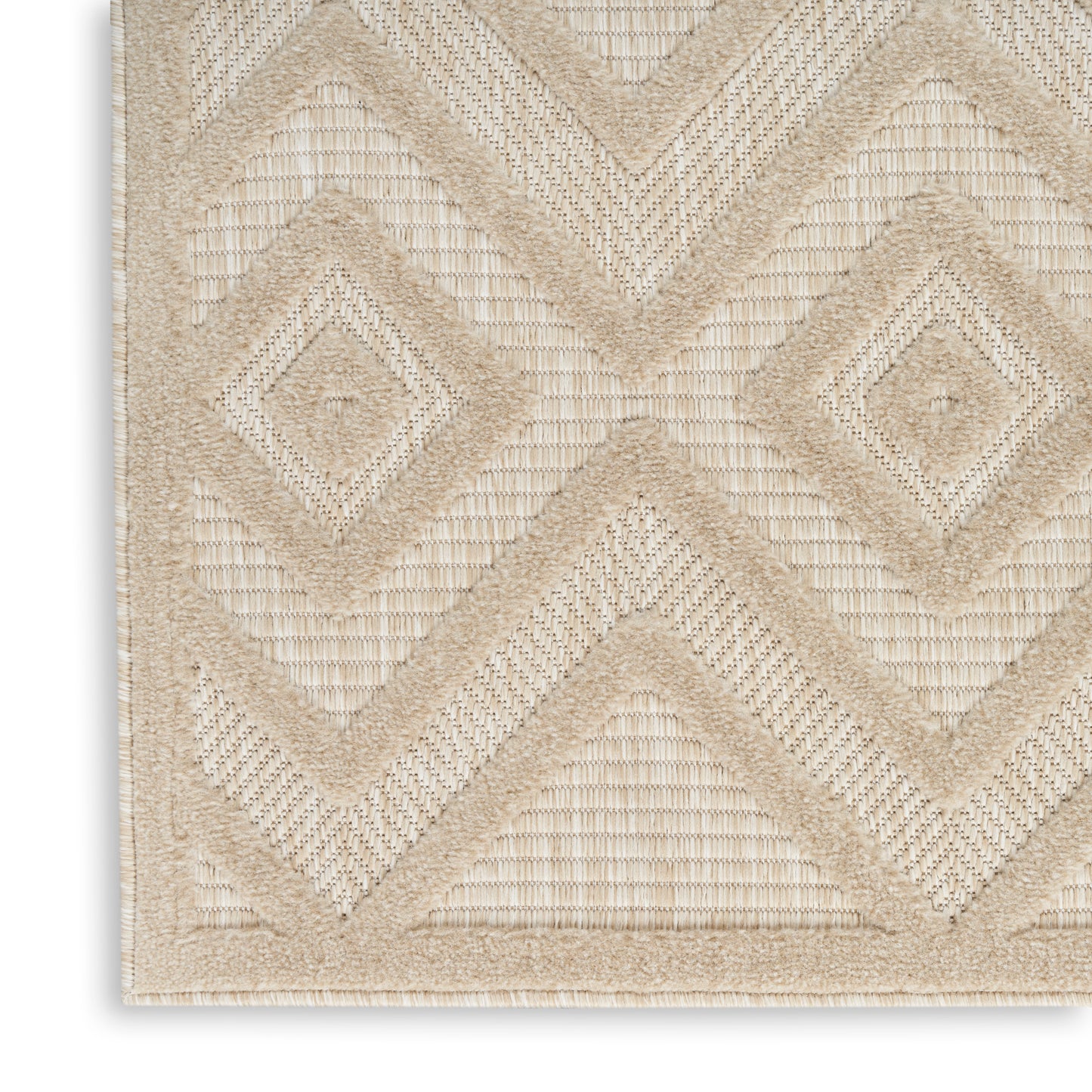 Nourison Versatile 5' x 7' Cream Modern Rug