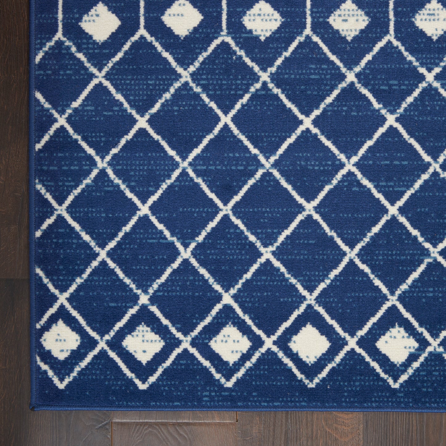 Nourison Grafix 5'3" x 7'3" Navy Bohemian Indoor Rug