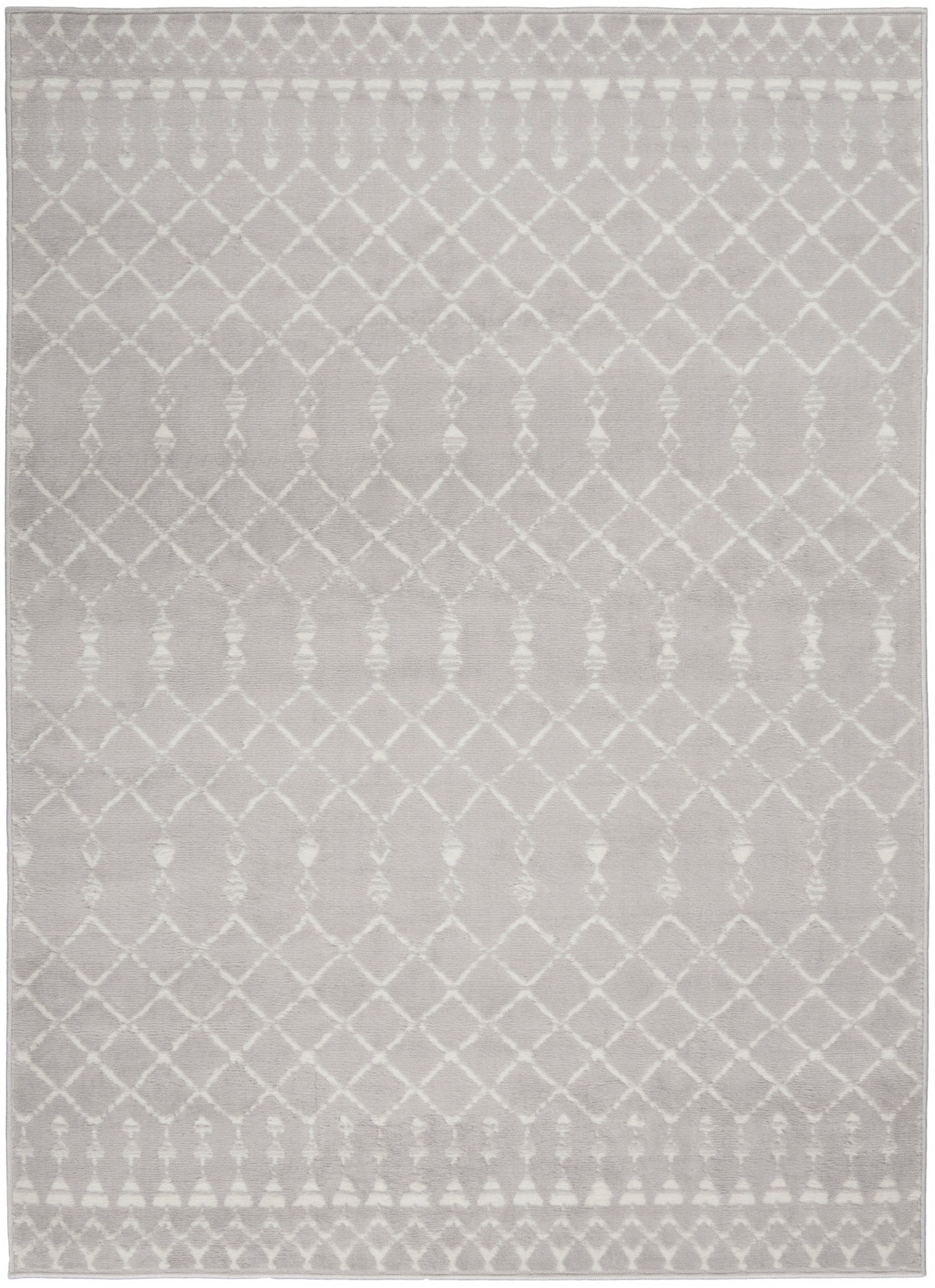 Nourison Whimsicle 4' x 6' Grey Bohemian Indoor Rug