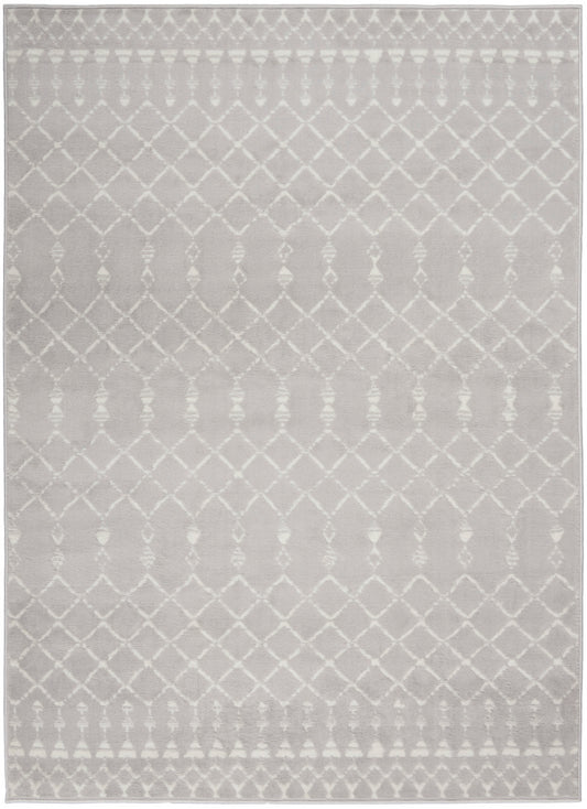 Nourison Whimsicle 4' x 6' Grey Bohemian Indoor Rug