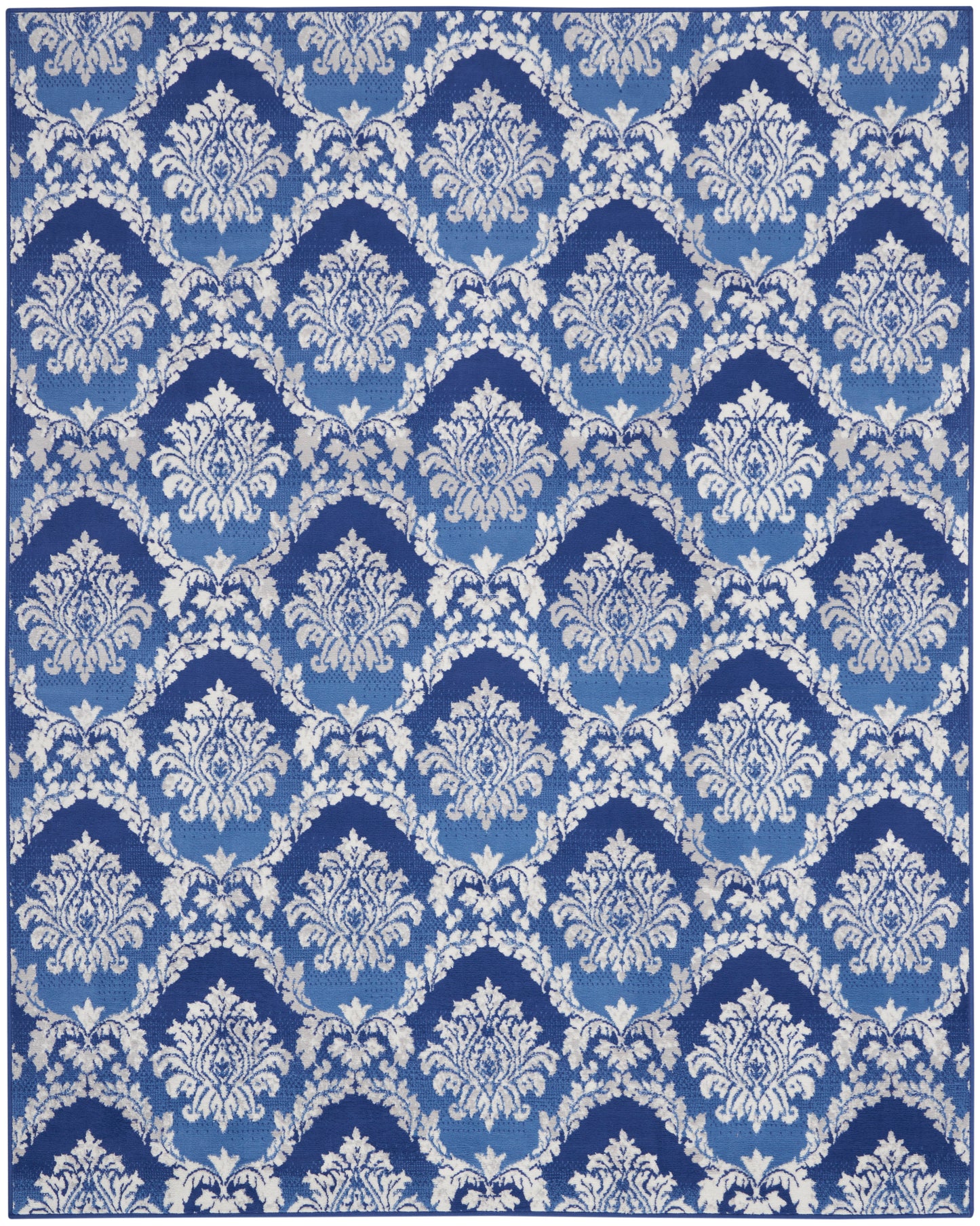 Nourison Whimsicle 8' x 10' Blue Farmhouse Indoor Rug