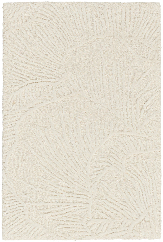 Nourison Avra 5'3" x 7'3" Ivory Modern Indoor Rug