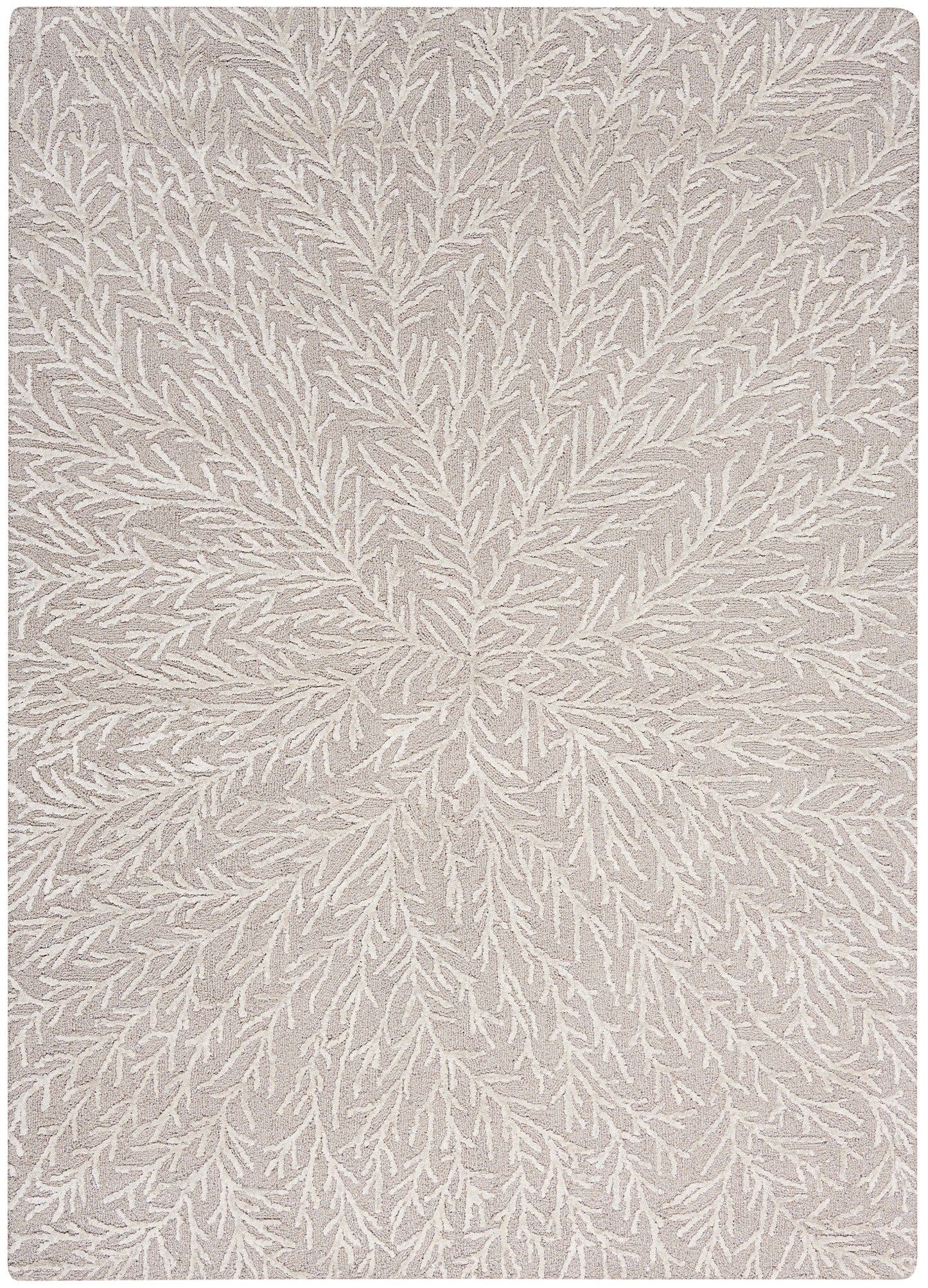 Michael Amini Ma30 Star 5'3" x 7'3" Taupe Modern Indoor Rug