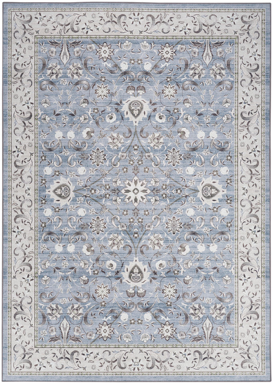 Nourison Vintage Home 5' x 7' Blue Bohemian Indoor Rug