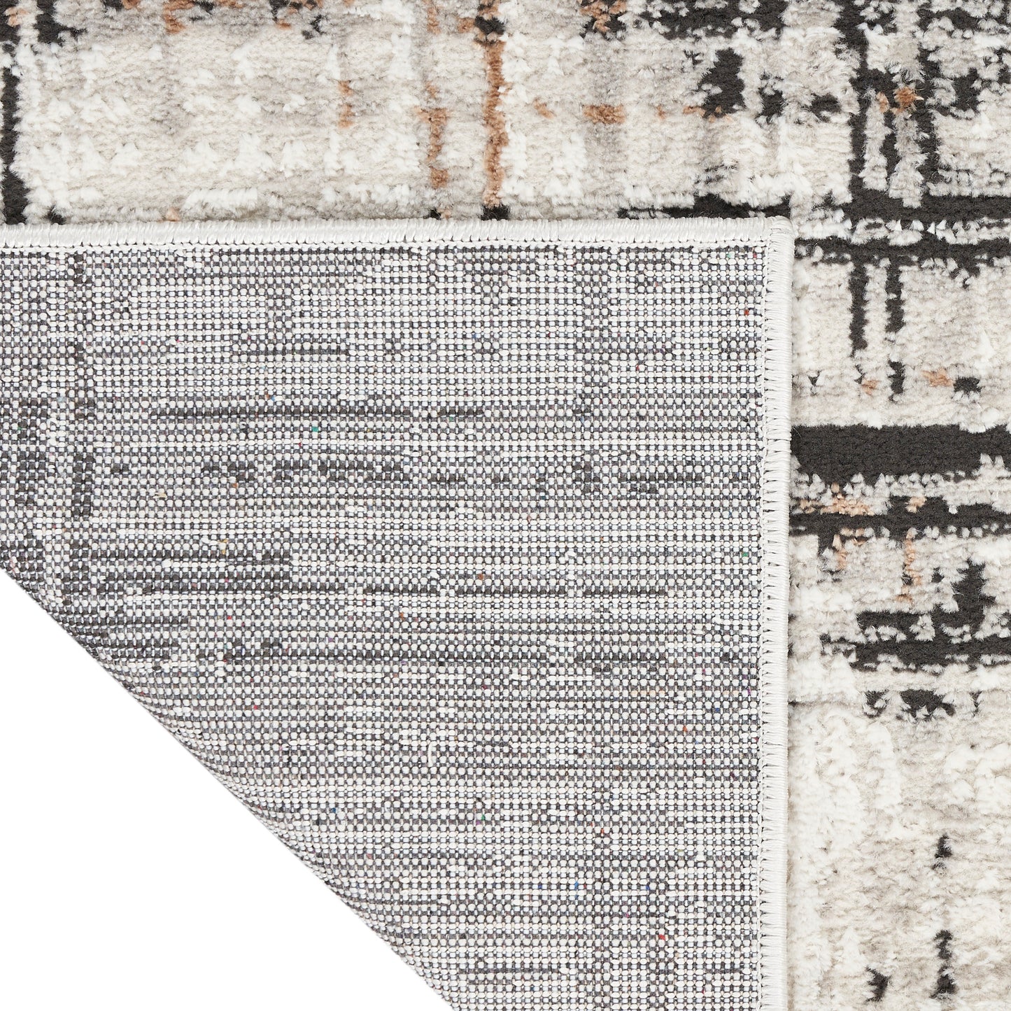 Calvin Klein Captivating 3'2" x 5' Ivory Multicolor Modern Indoor Rug