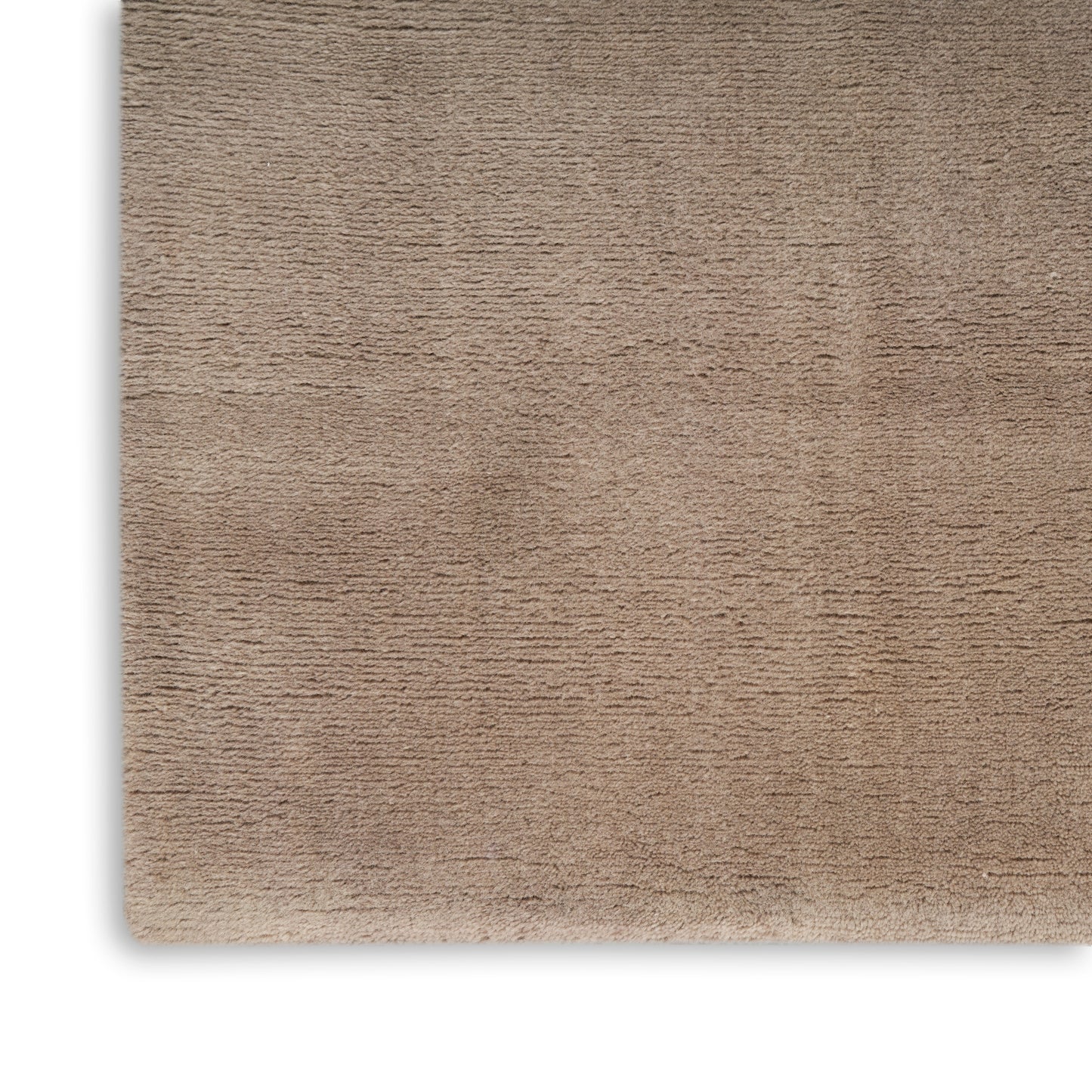 Nourison Plush Cloud 8'6" x 11'6" Taupe Modern Indoor Rug