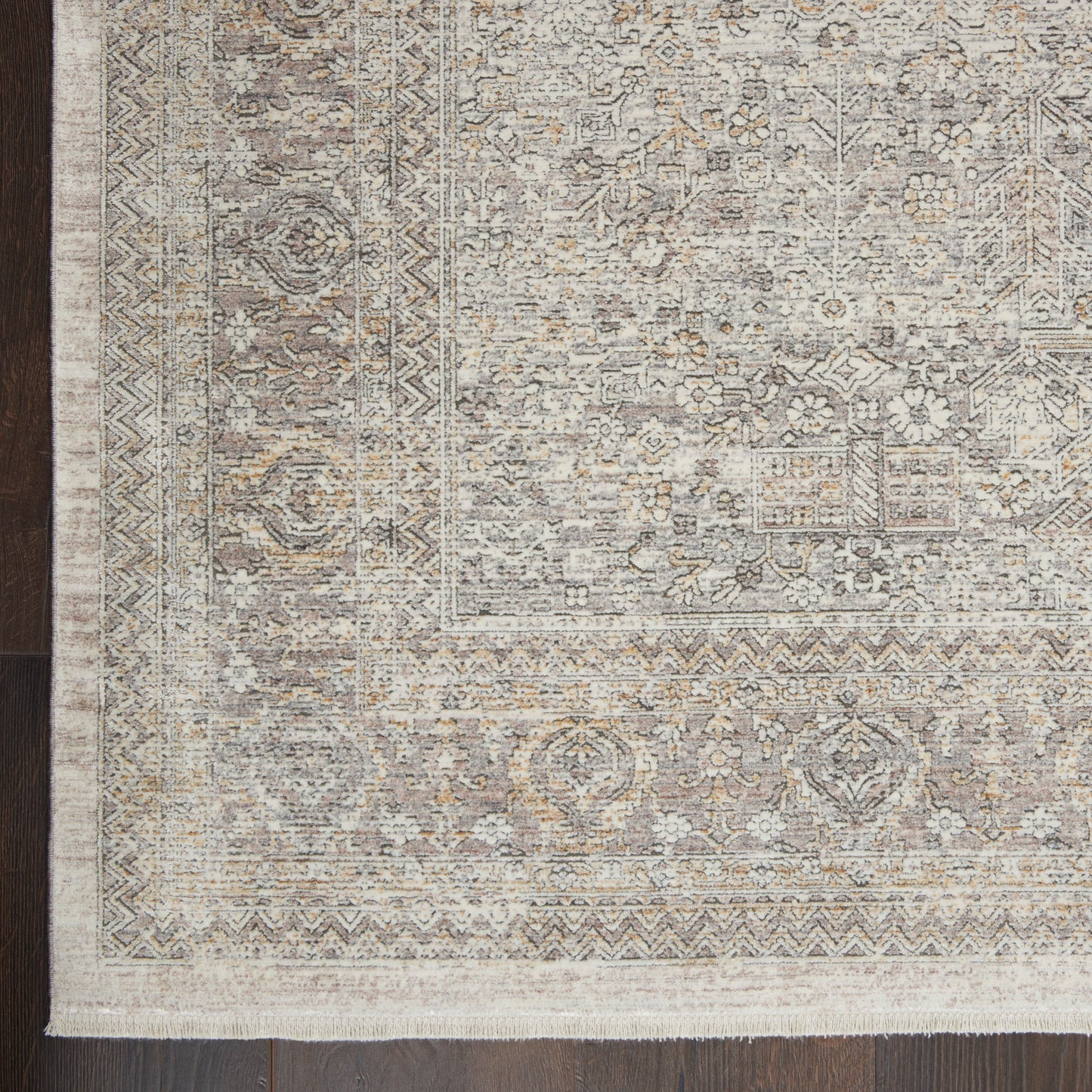 Nourison Starry Nights 8' x 10' Cream Grey Vintage Indoor Rug