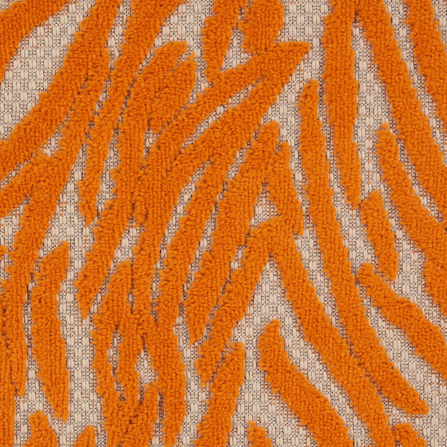 Nourison Aloha 2'8" x 4' Orange Contemporary Rug