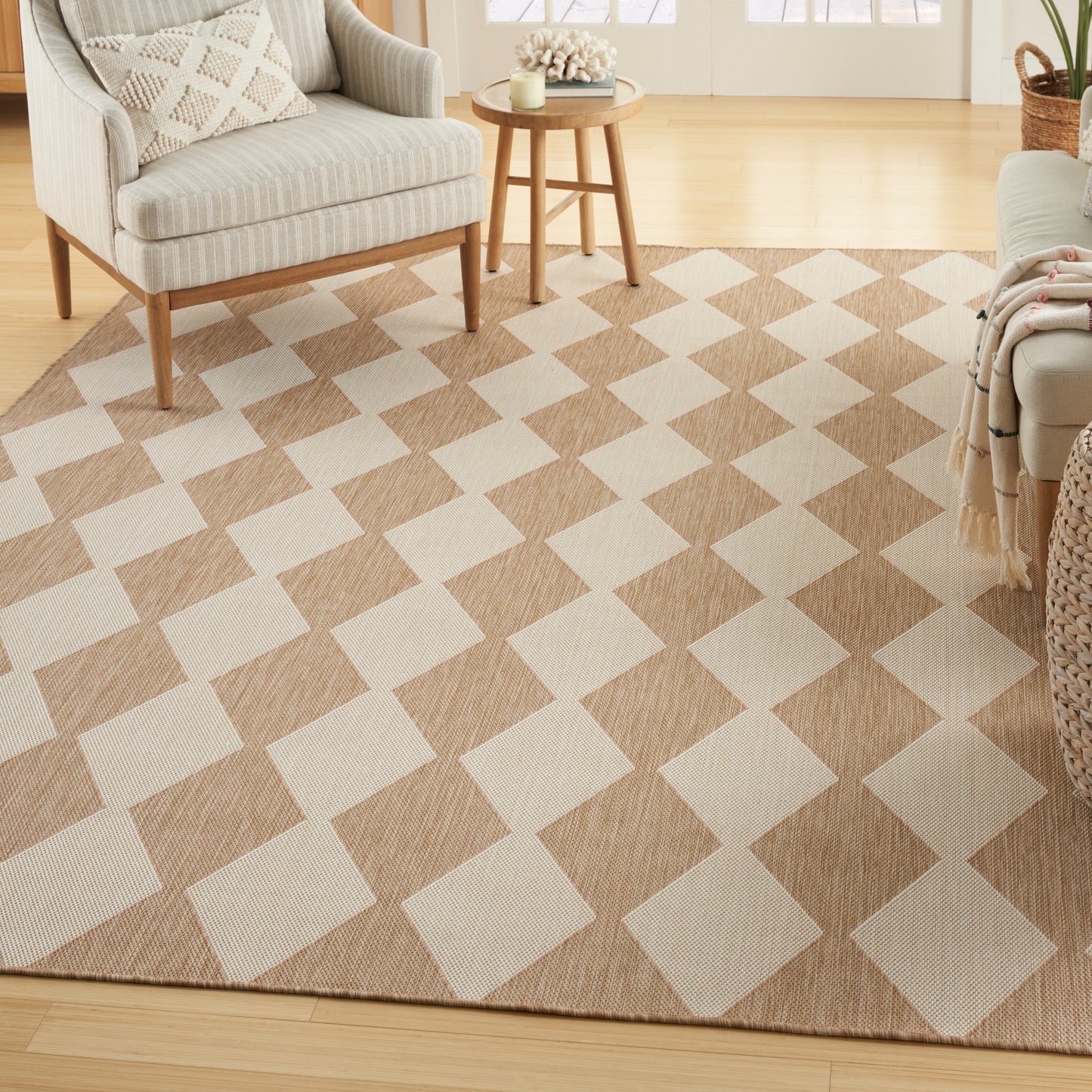 Nourison Positano 5' x 7' Jute Modern Rug