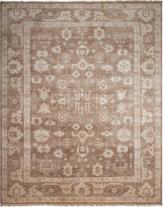 Nourison Aldora 9'9" x 13'9" Mocha Vintage Indoor Rug