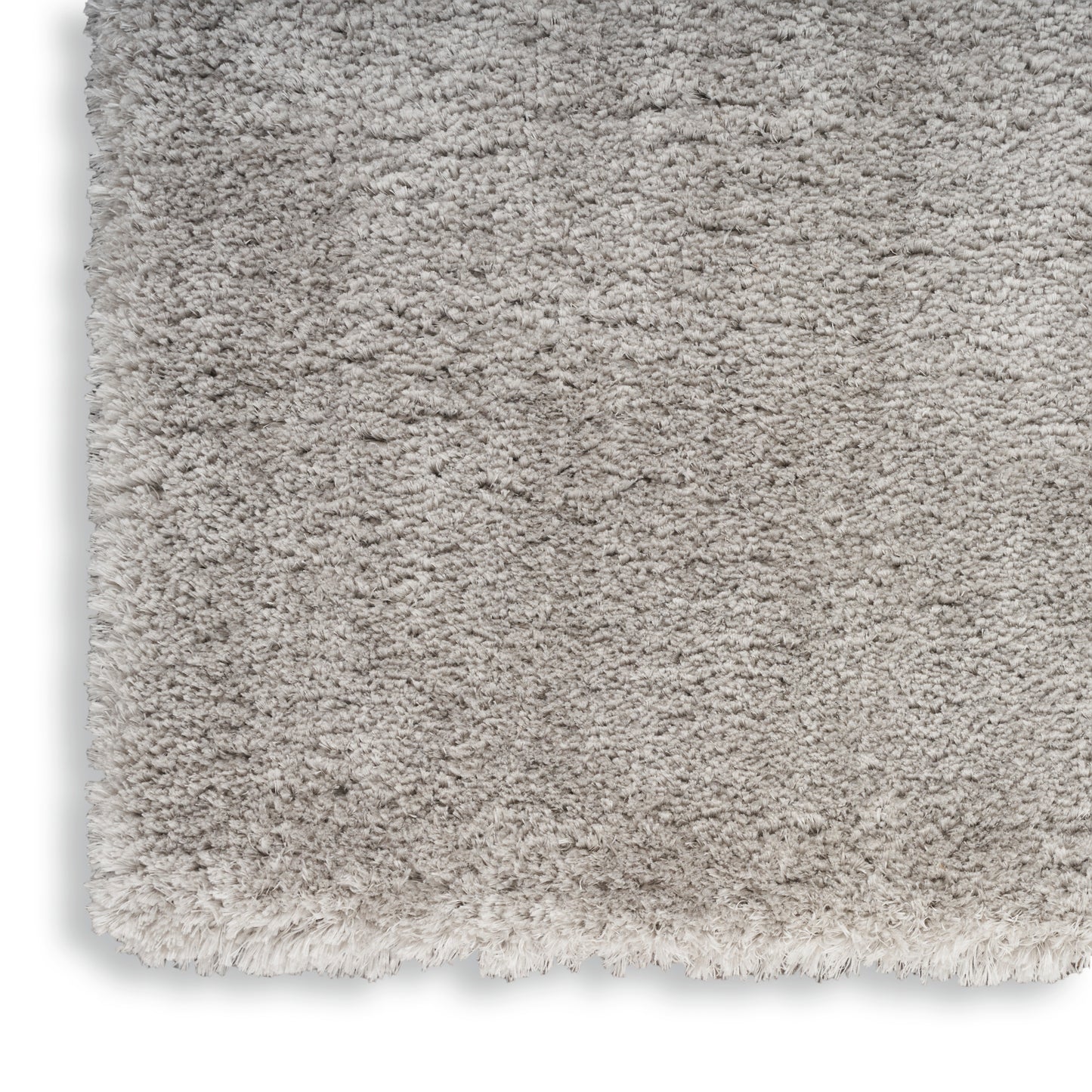 Nourison Dreamy Shag 7'10" x 9'10" Silver Shag Indoor Rug