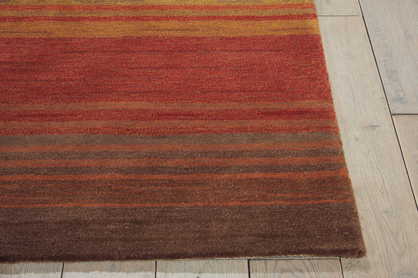 Nourison Contour 7'3" x 9'3" Harvest Contemporary Indoor Rug