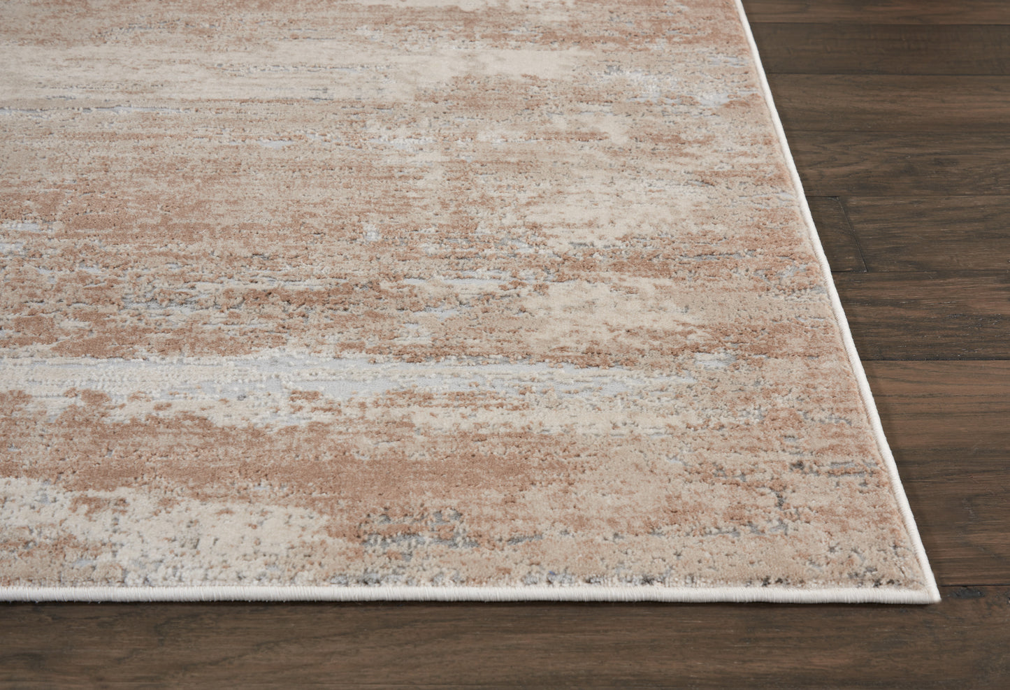 Nourison Rustic Textures 5'3" x 7'3" Beige Modern Indoor Rug