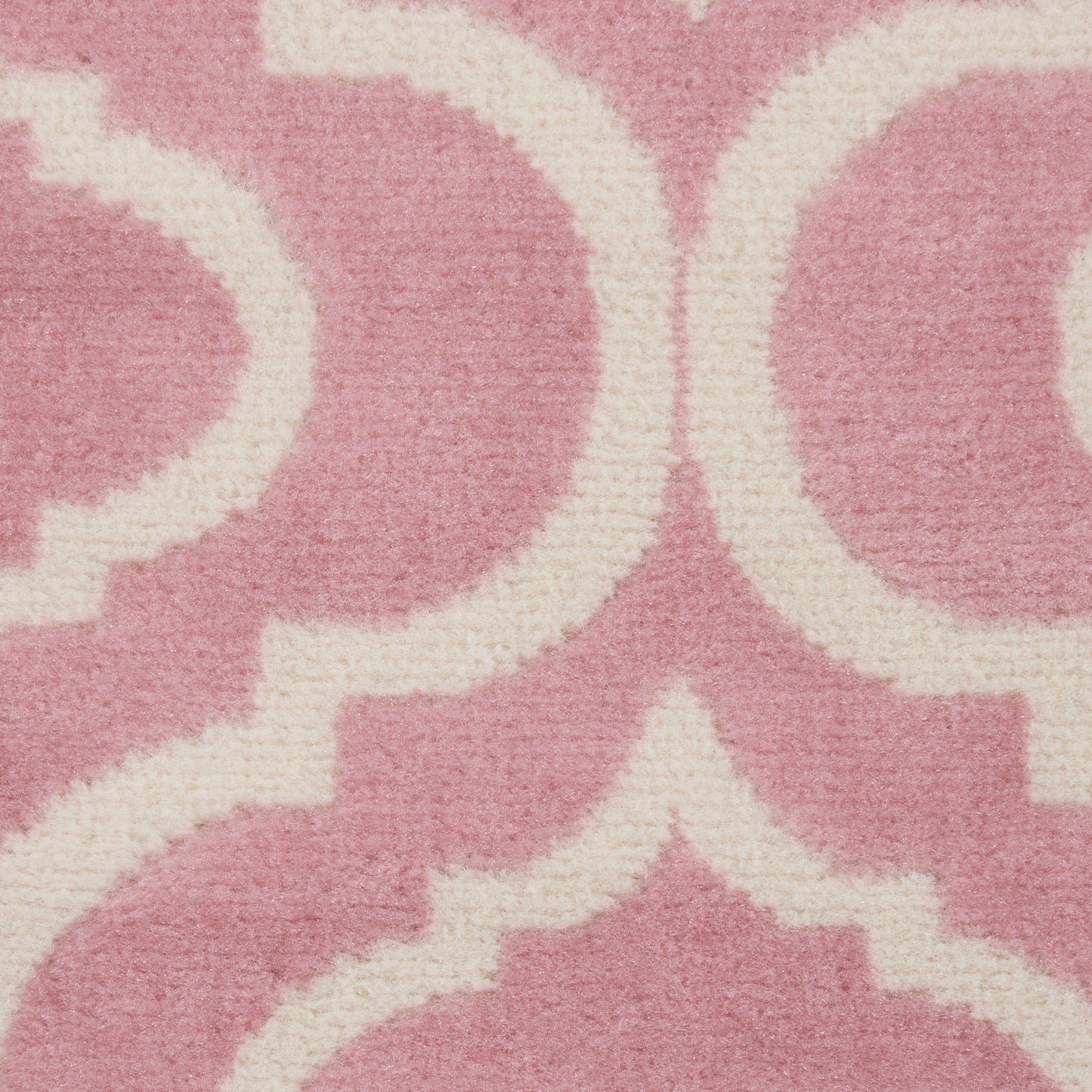 Nourison Jubilant 2'3" x 7'3" Pink Contemporary Indoor Rug